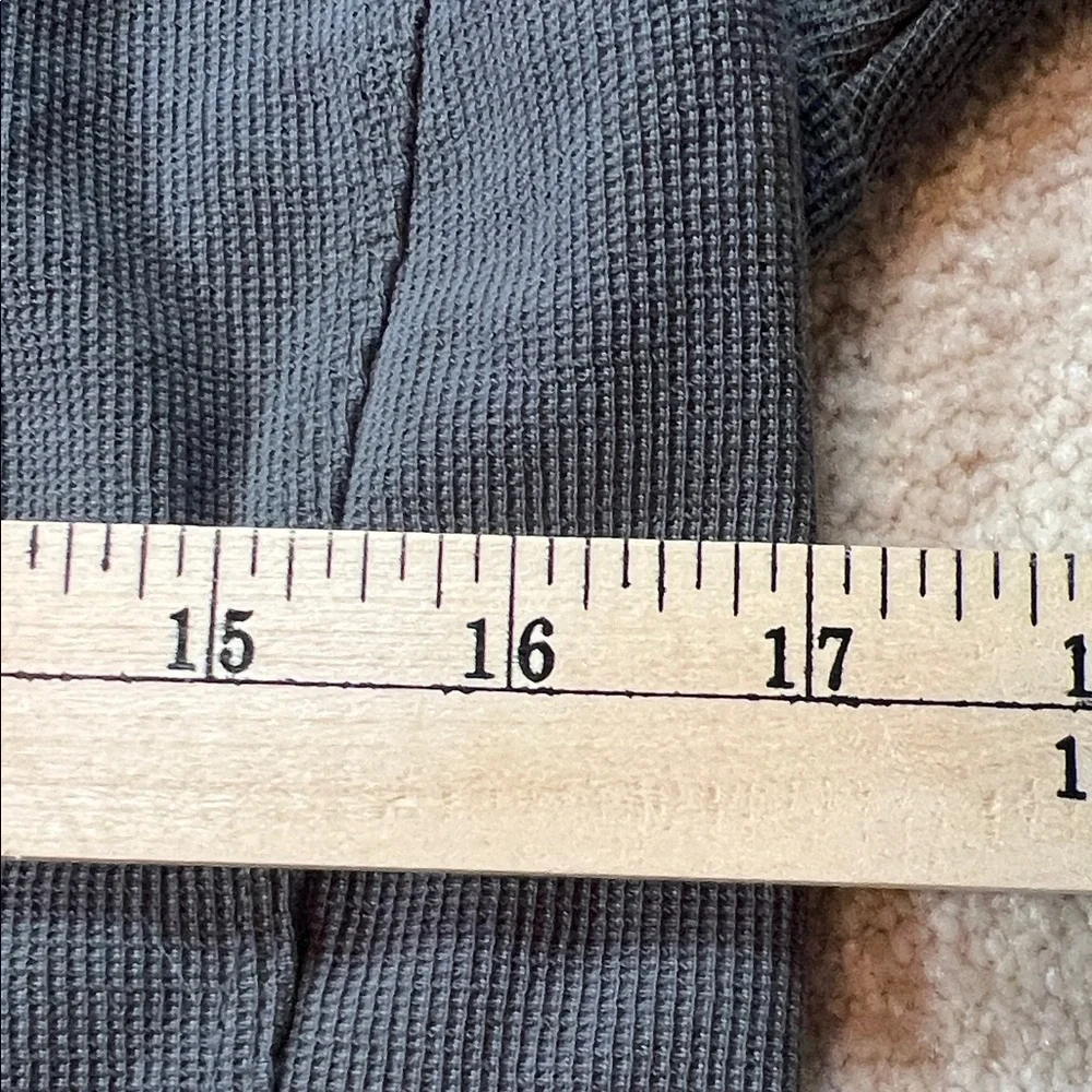 Ariat Rebar Mens Gray Thermal Henley Long Sleeve Shirt S/P - Picture 5 of 9